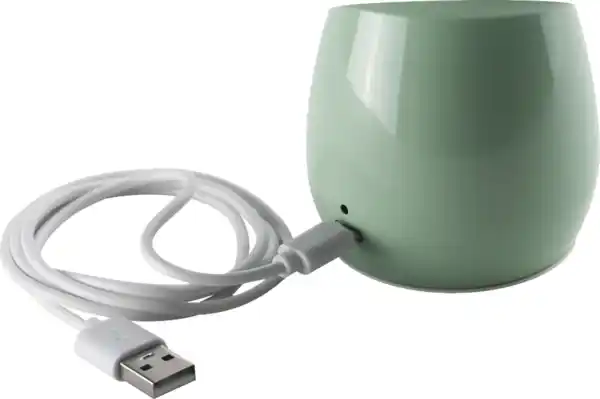 Bild 2 von IDEENWELT Akku-Pilzleuchte ca. 13 cm hoch mint