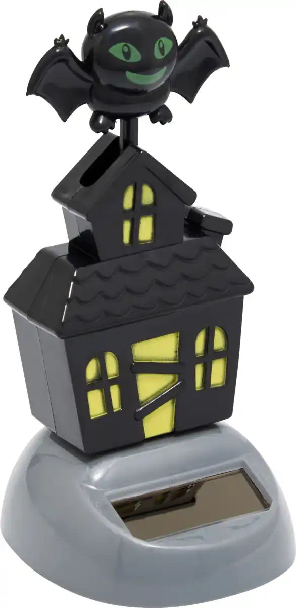 Bild 1 von IDEENWELT Halloween-Solar-Figur Fledermaushaus