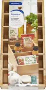 IDEENWELT Organizer aus Holz mit 5 Trennern 31?×?15?×?7?cm