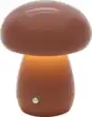 Bild 1 von IDEENWELT Akku-Pilzleuchte ca. 13 cm hoch rostbraun