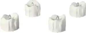 IDEENWELT LED Teelichte 4er-Set