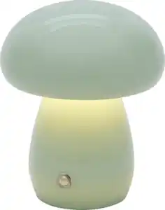 IDEENWELT Akku-Pilzleuchte ca. 13 cm hoch mint