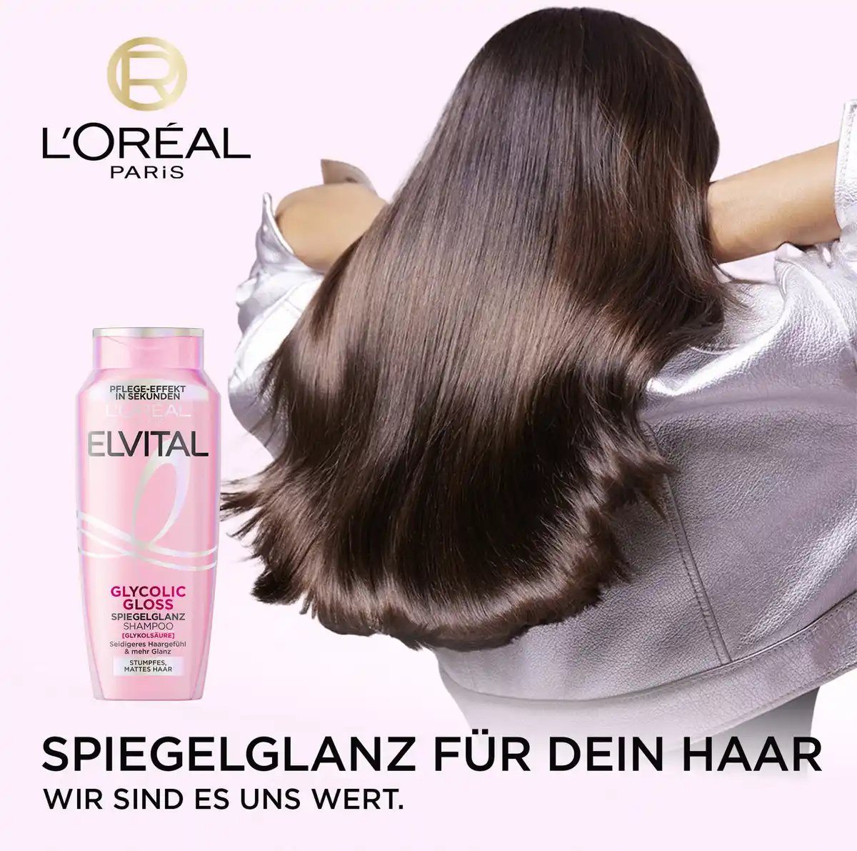 Bild 4 von L’Oréal Paris Elvital Glycolic Gloss Spiegelglanz Shampoo, 300 ml