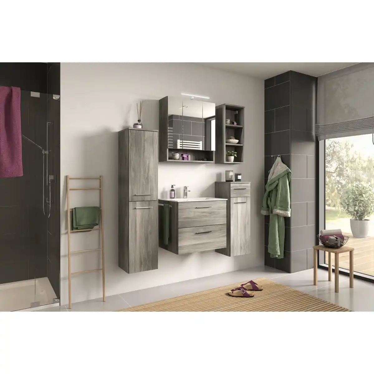 Bild 3 von Hängeschrank »York«, BxHxT: 30 x 136 x 31 cm