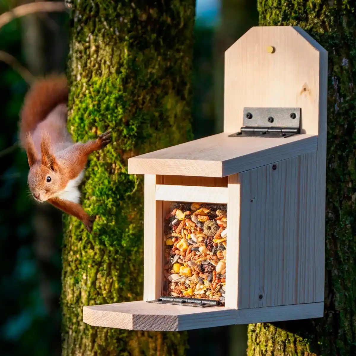 Bild 2 von DOBAR Futterstation »Pärnu«, BxHxL: 12 x 28 x 24 cm, braun