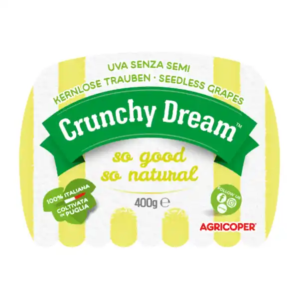 Bild 2 von CRUNCHY DREAM Tafeltrauben hell 400g
