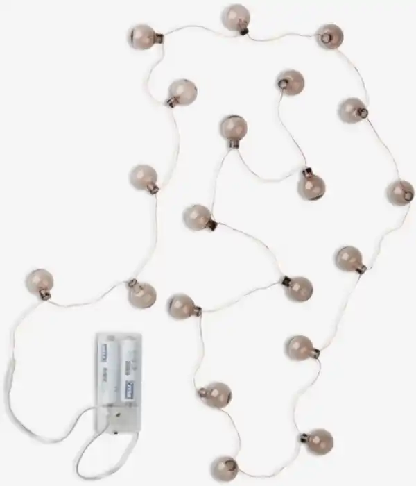 Bild 1 von Lichterkette ALV L163cm grau m/20 LED