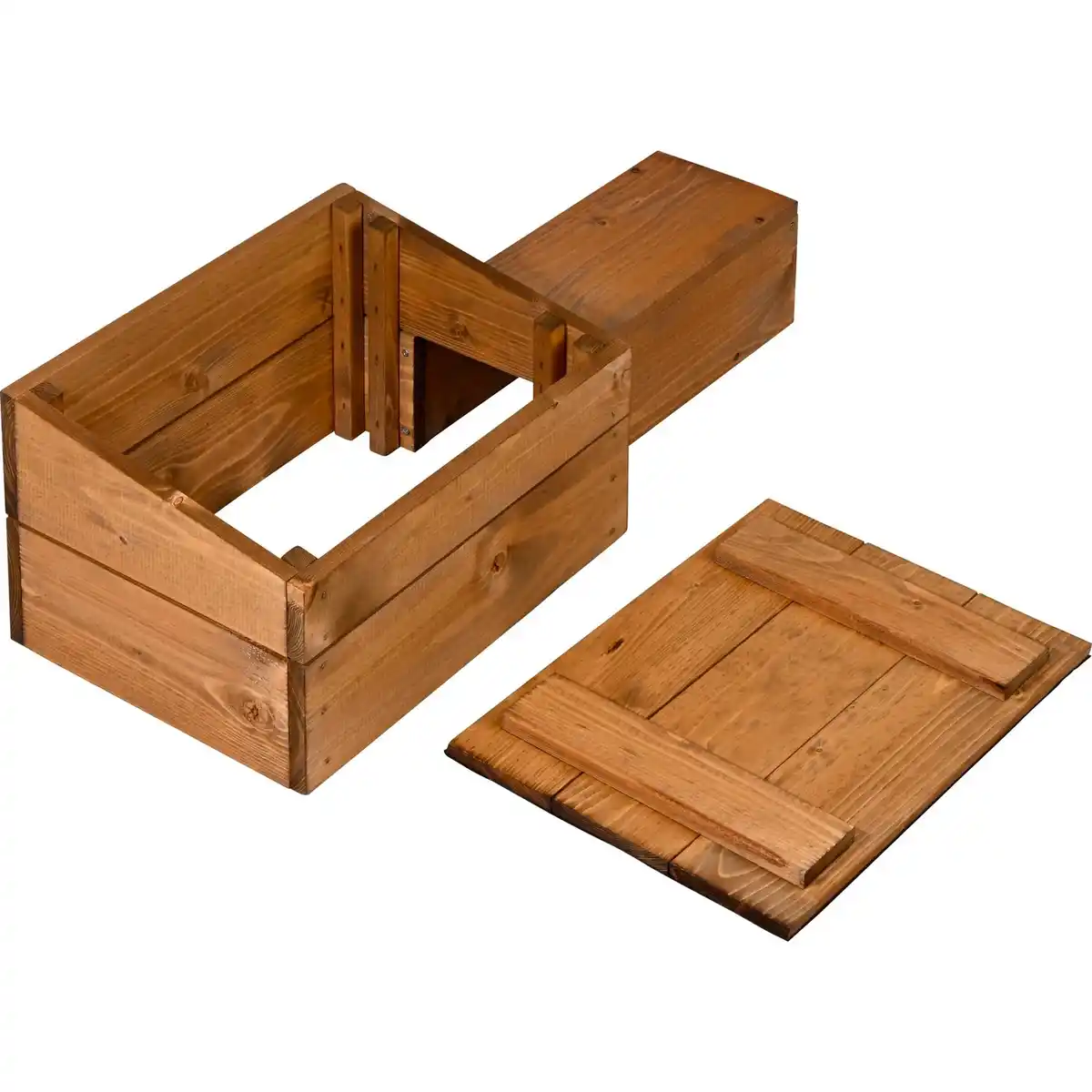 Bild 3 von DOBAR Igelhaus, BxHxL: 29 x 24 x 74,5 cm, braun