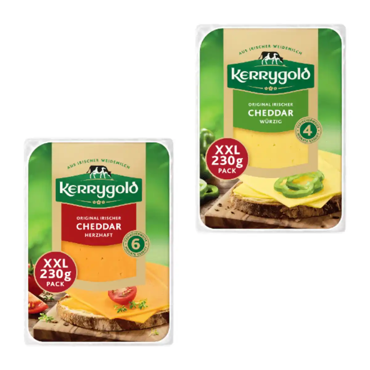 Bild 1 von KERRYGOLD Käsescheiben XXL 230g
