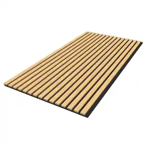 DEAL Akustikpaneel, 2er-Pack, BxL: 60 x 120 cm, MDF, Eiche