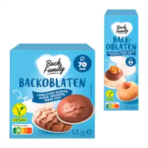 BACK FAMILY Backoblaten