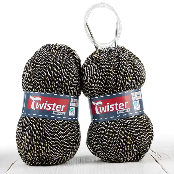 Bild 1 von Twister Dreieckstuch "Flamenco"