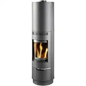 THORMA Kaminofen »Sevilla«, eisengrau, Stahlblech, 7,5 kW, Zeitbrand geeignet