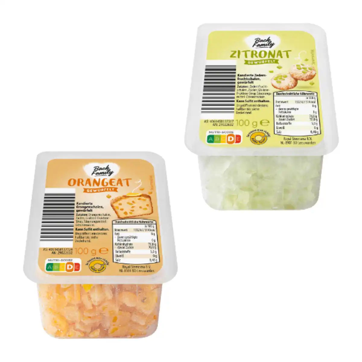 Bild 1 von BACK FAMILY Zitronat / Orangeat 100g