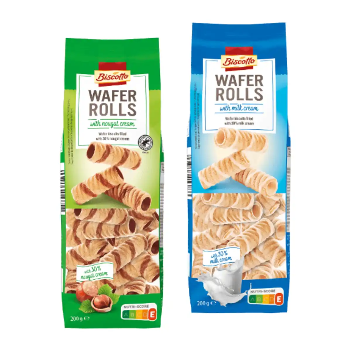 Bild 1 von BISCOTTO Waffelröllchen 200g