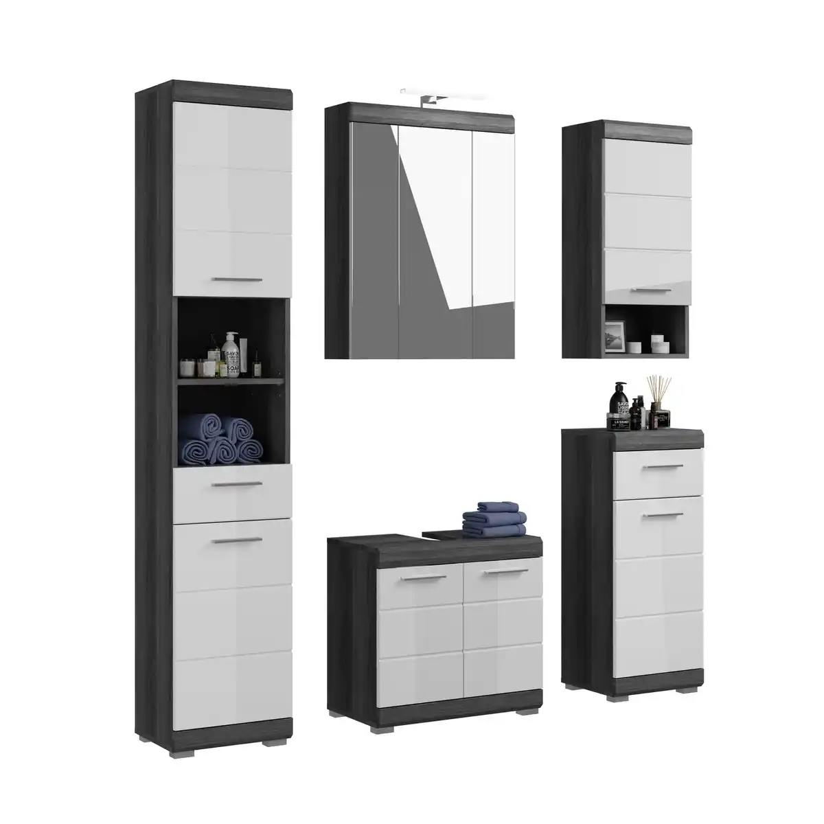 Bild 1 von Badmöbel-Set »Scout«, 5-teilig