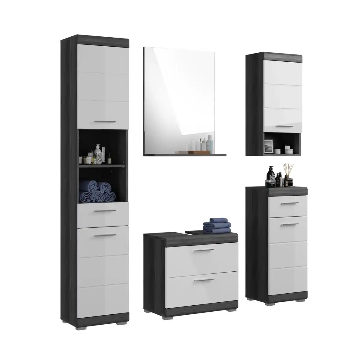 Bild 3 von Badmöbel-Set »Scout«, 5-teilig