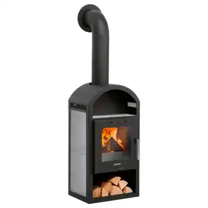 JUSTUS Kaminofen »Vegas«, speckstein, Keramik, 6 kW, Zeitbrand geeignet
