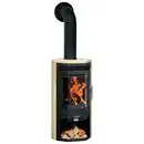 Bild 1 von Justus Kaminofen 'Usedom 5 D' Stahl/Sandstein 5,5 kW