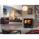 Bild 2 von PANADERO Kaminofen »Naxos«, schwarzmetallic, Stahl, 6,7 kW