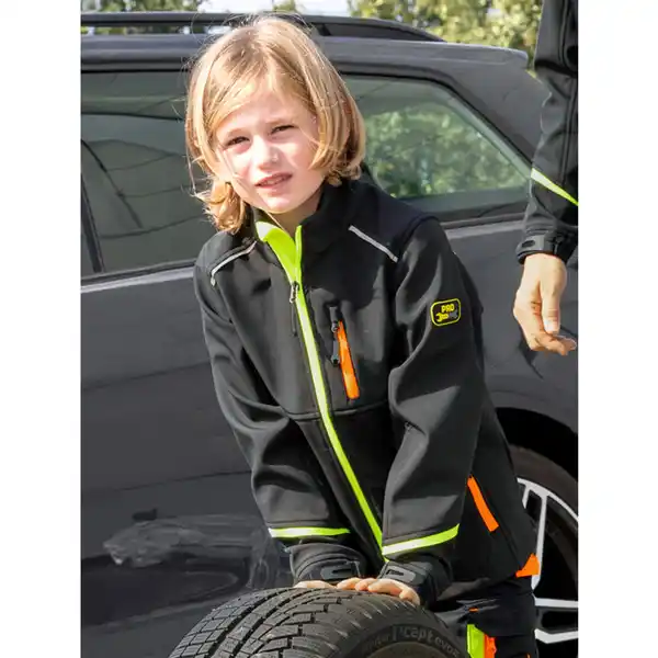 Bild 2 von Toptex Pro Kinder-Softshelljacke "Handwerkerstyle"