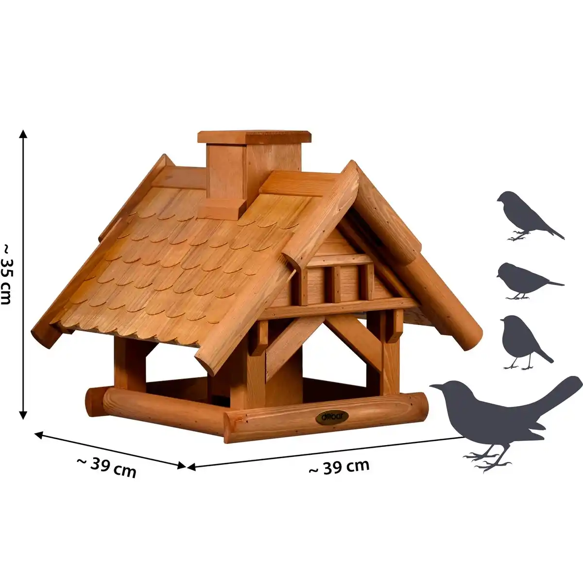 Bild 2 von DOBAR Vogelhaus »Blätterfall«, für Ständermontage