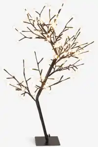 Lichterbaum HEIMDAL H80cm m/128 LED und Timer