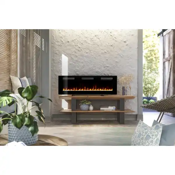 Bild 4 von GLEN DIMPLEX Elektrokamin »Sierra 60«, max. 1,6 kW, , inkl. Fernbedienung, , Verbinden Sie Ihren Elektrokamin mit der Tuya Smart App über Bluetooth mit Ihrem Smartphone, Heizfunktion