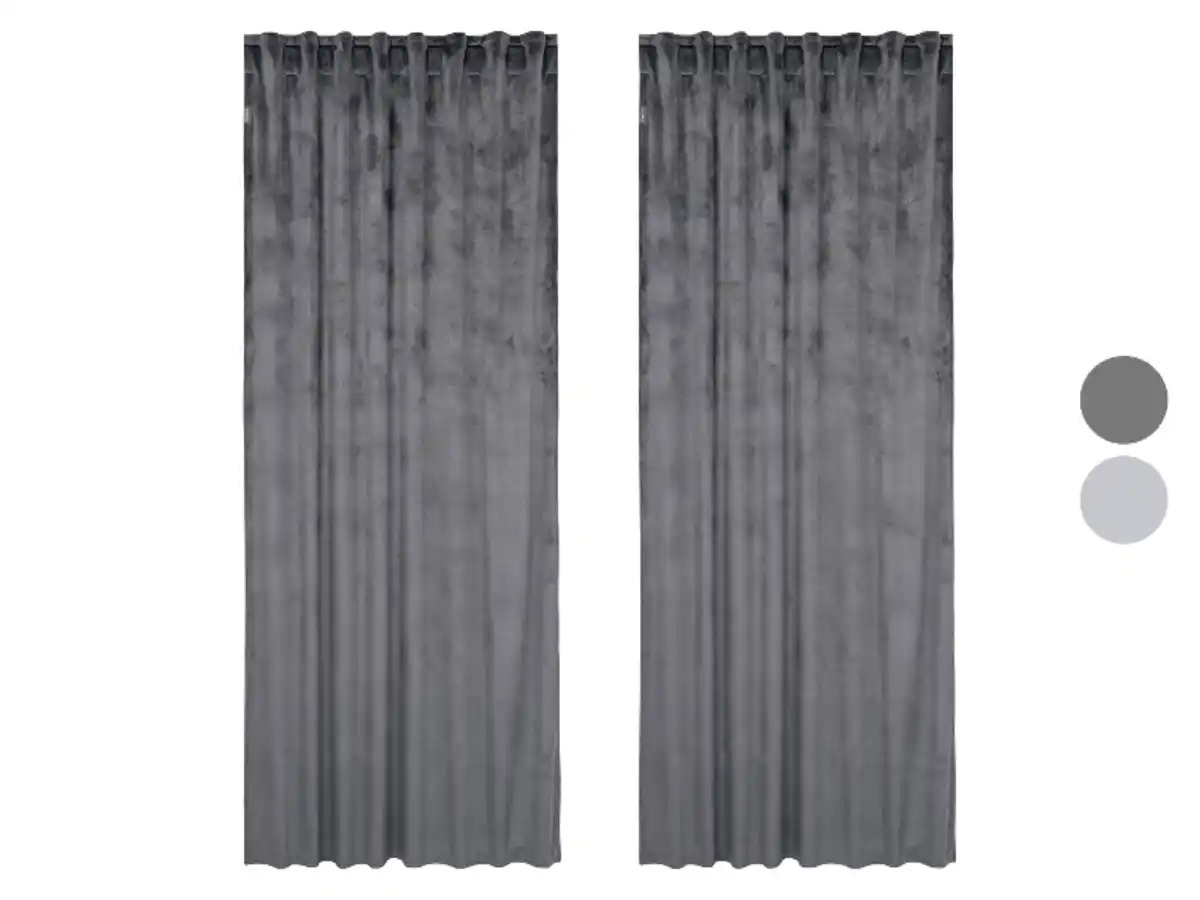 Bild 1 von LOOKS by Wolfgang Joop Samtvorhang, weich fallend, 135 x 245 cm