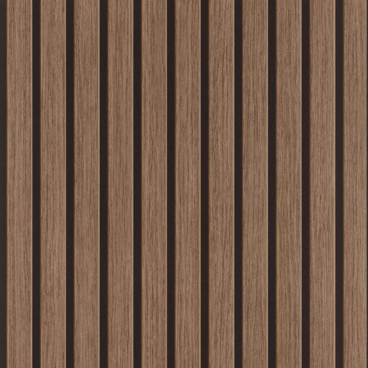 Bild 1 von Tesa x Rasch selbstklebende Tapete Echo Akustikpaneele holzbraun 6 x 0,53 m