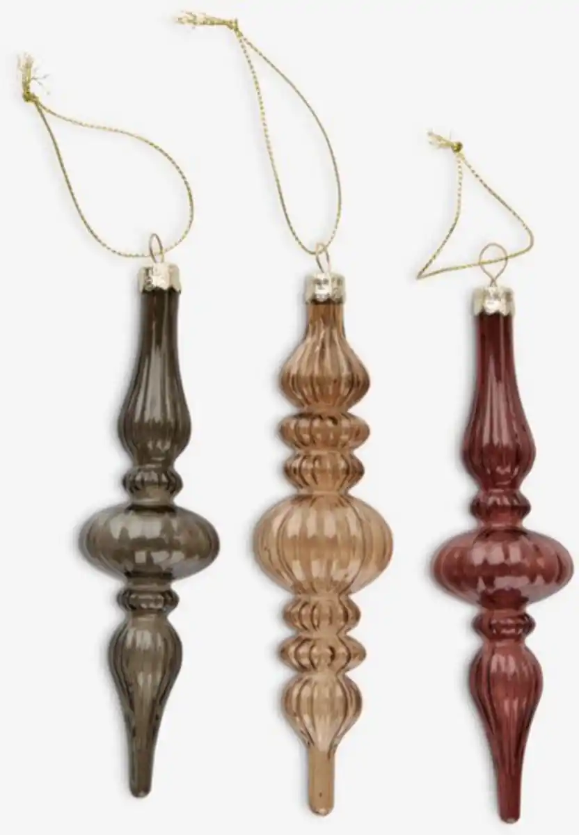 Bild 1 von Baumschmuck LUCIA L14cm 3Stk/Pck