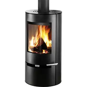 ADURO Kaminofen »Aduro 9.1«, schwarz, Stahl, 6 kW
