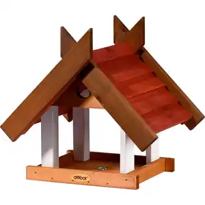 DOBAR Vogelhaus »Herbstfrüchte«, mit Futtertablet, für Ständermontage