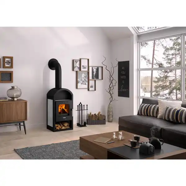 Bild 2 von JUSTUS Kaminofen »Vegas«, speckstein, Keramik, 6 kW, Zeitbrand geeignet