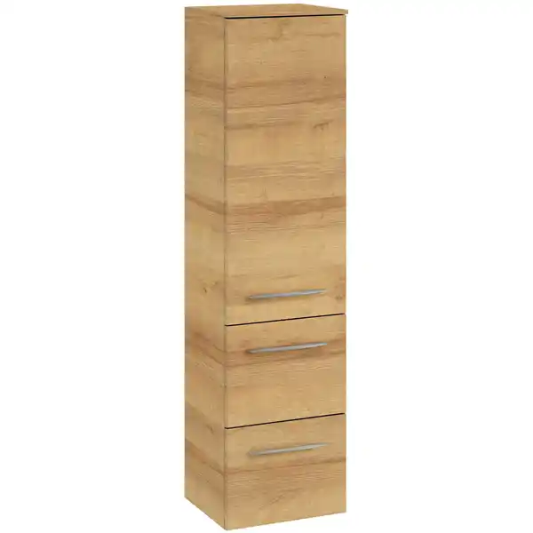 Bild 1 von Pelipal Midischrank 'Taiga' braun foliert 30 x 121 x 33 cm
