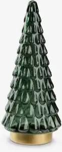 Weihnachtsbaum MODGUNN Glas H26cm m/Timer