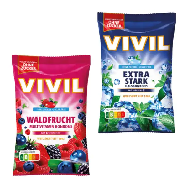 Bild 1 von VIVIL Erfrischungs-Bonbons 120g