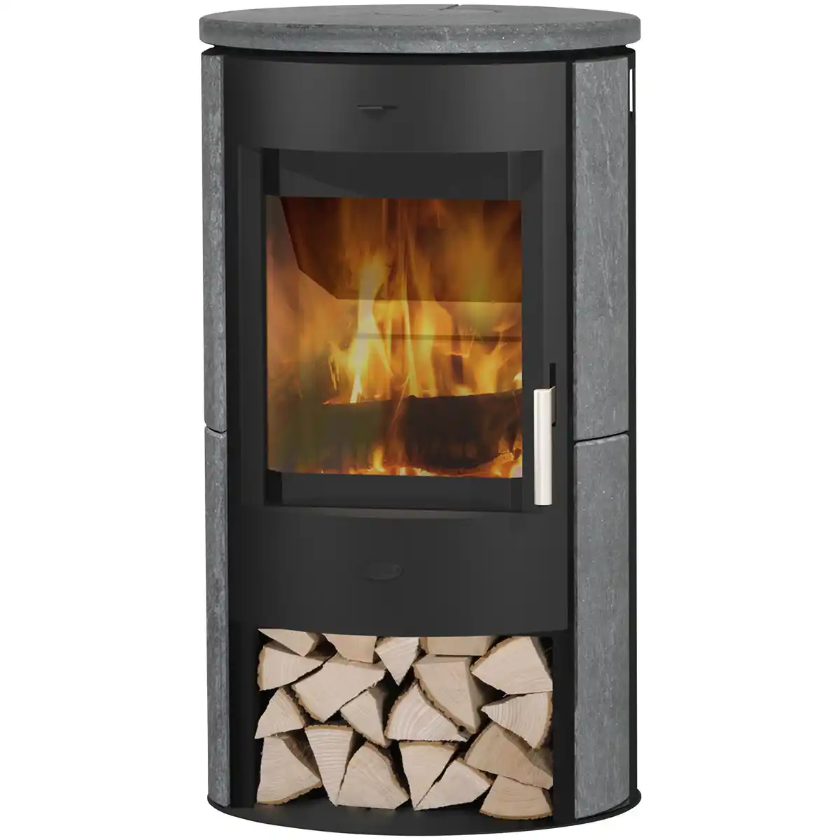 Bild 1 von FIREPLACE Kaminofen »Zaria«, schwarz/grau, Speckstein, 6 kW