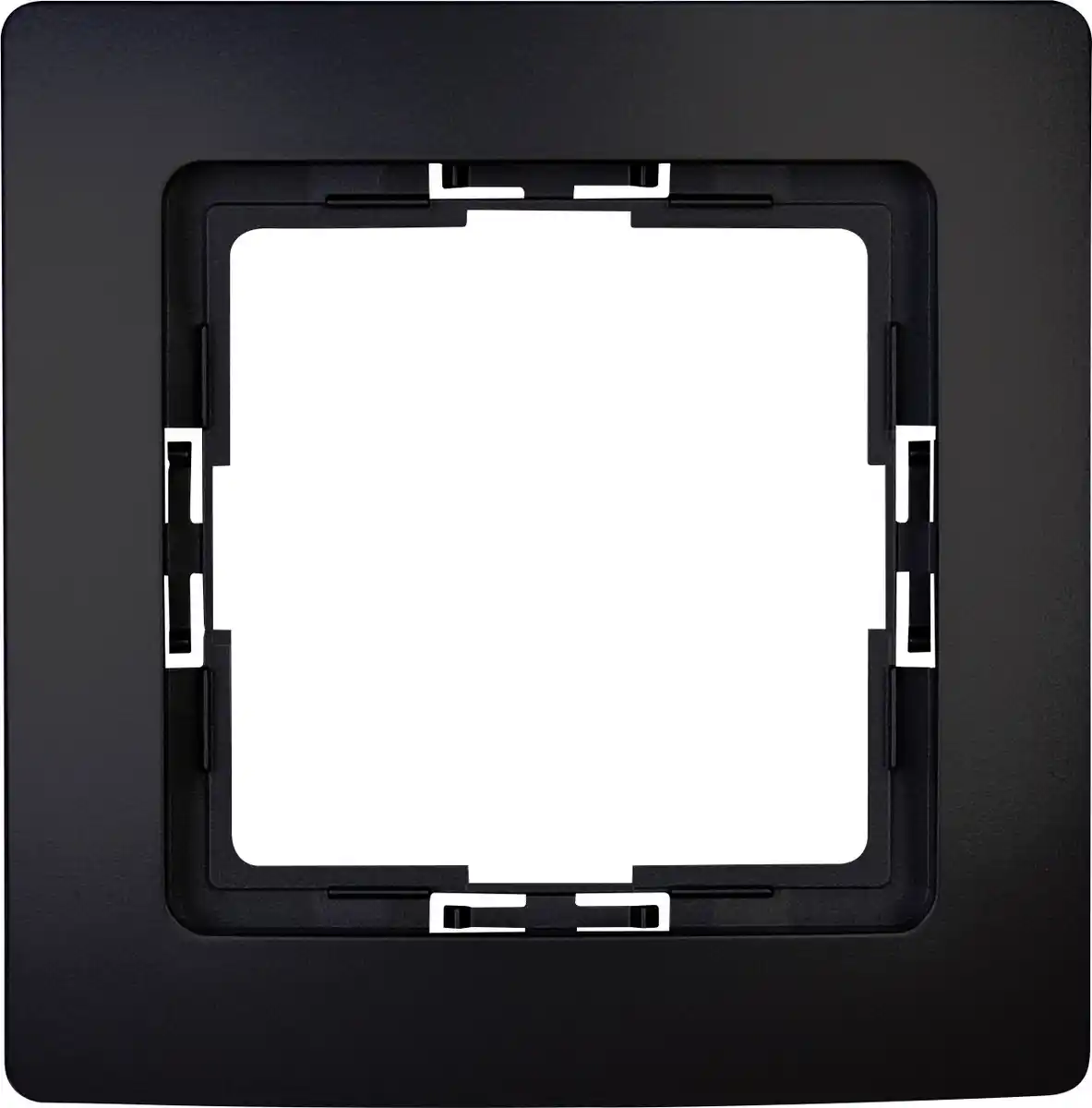 Bild 1 von Kopp Abdeckrahmen 1-fach Paris schwarz matt, 402632067