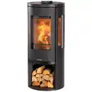 Bild 1 von COLOR EMAJL Kaminofen »Glasgow«, schwarz, Stahl, 6,4 kW, Dauerbrand geeignet