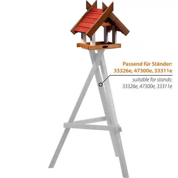 Bild 2 von DOBAR Vogelhaus »Herbstfrüchte«, mit Futtertablet, für Ständermontage