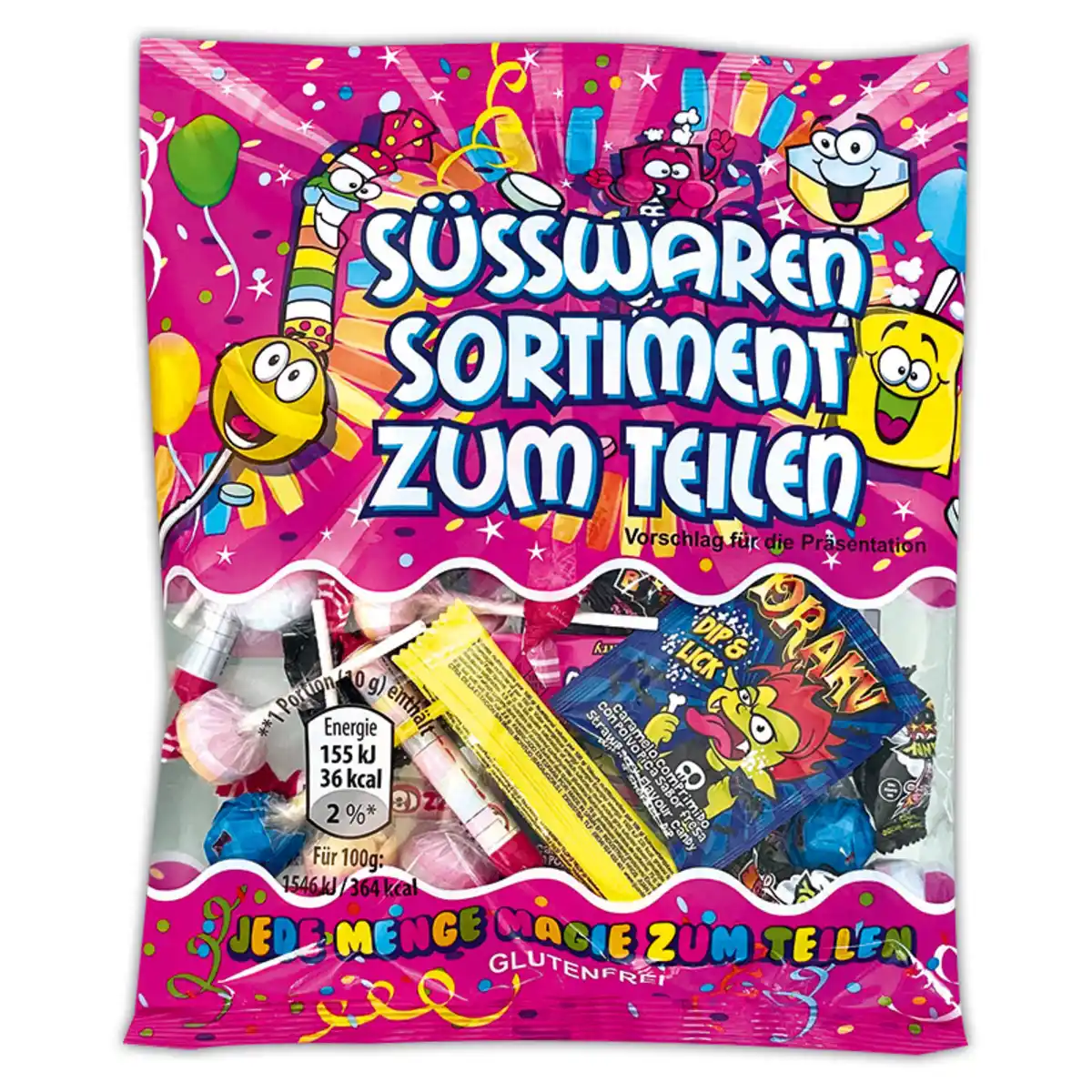 Bild 1 von Süßwaren Sortiment zum Teilen