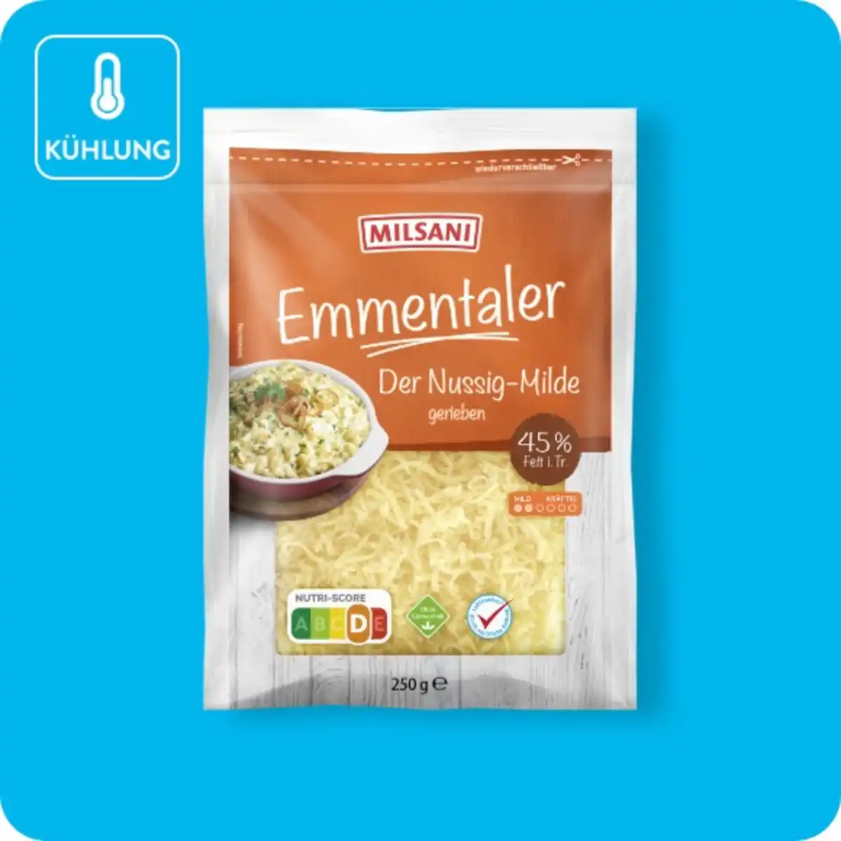 Bild 1 von MILSANI Emmentaler, Nussig-mild