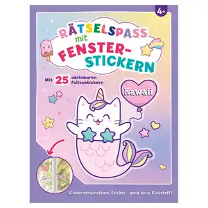 Fenster-, Leucht- & Tattoo-Stickerbuch