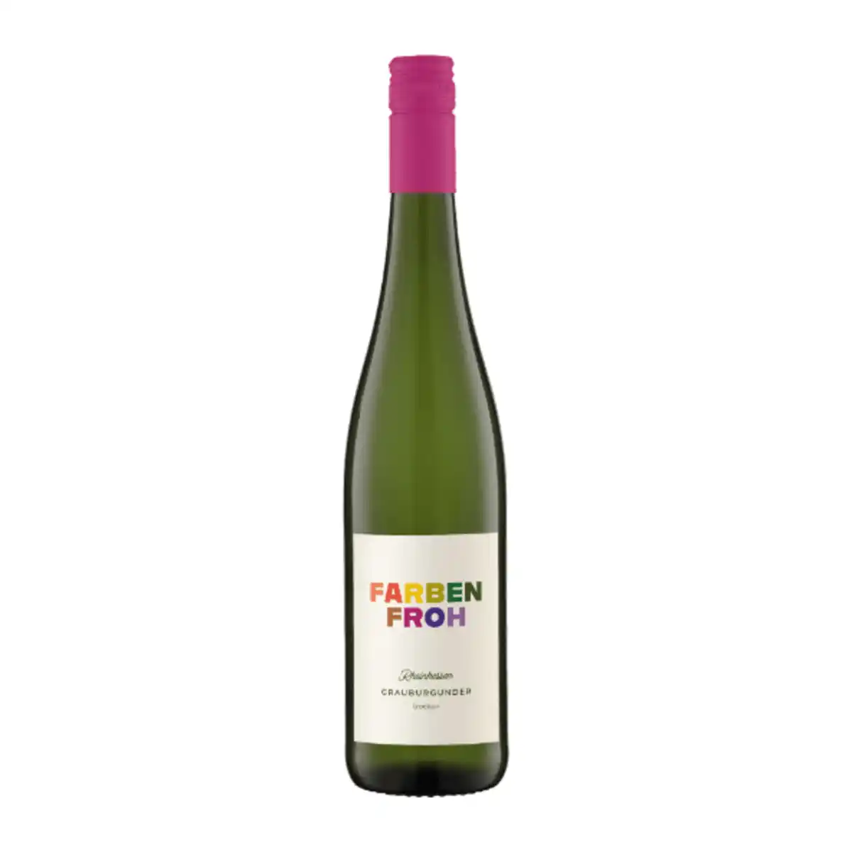 Bild 1 von FARBENFROH Grauburgunder Rheinhessen QbA 0,75L