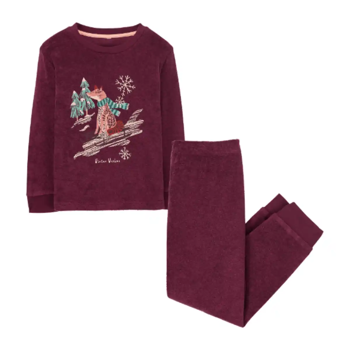 Bild 2 von LILY & DAN Kleinkinder-Frottee-Pyjama