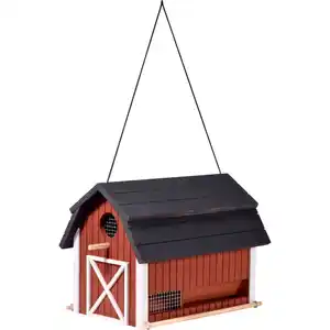 DOBAR Vogelhaus »Katthult«, BxHxL: 21 x 23,5 x 31,5 cm, rot