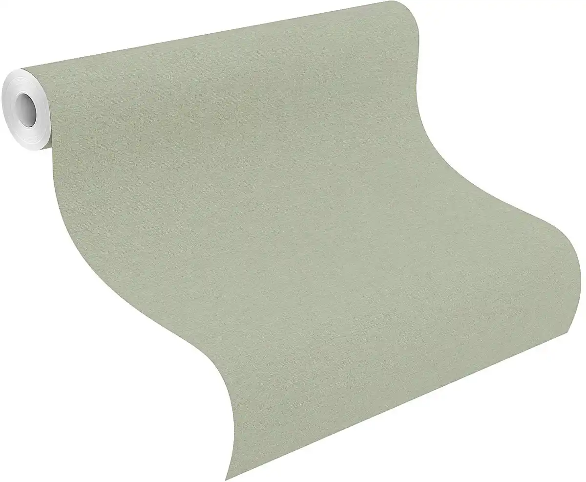 Bild 1 von Schöner Wohnen Vliestapete Uni hellgrün 10,05 x 0,53 m