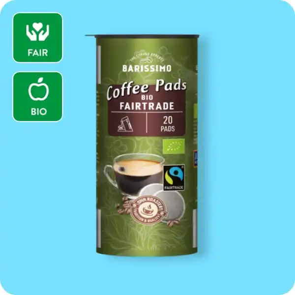 Bild 1 von BARISSIMO Bio-Fairtrade-Kaffeepads