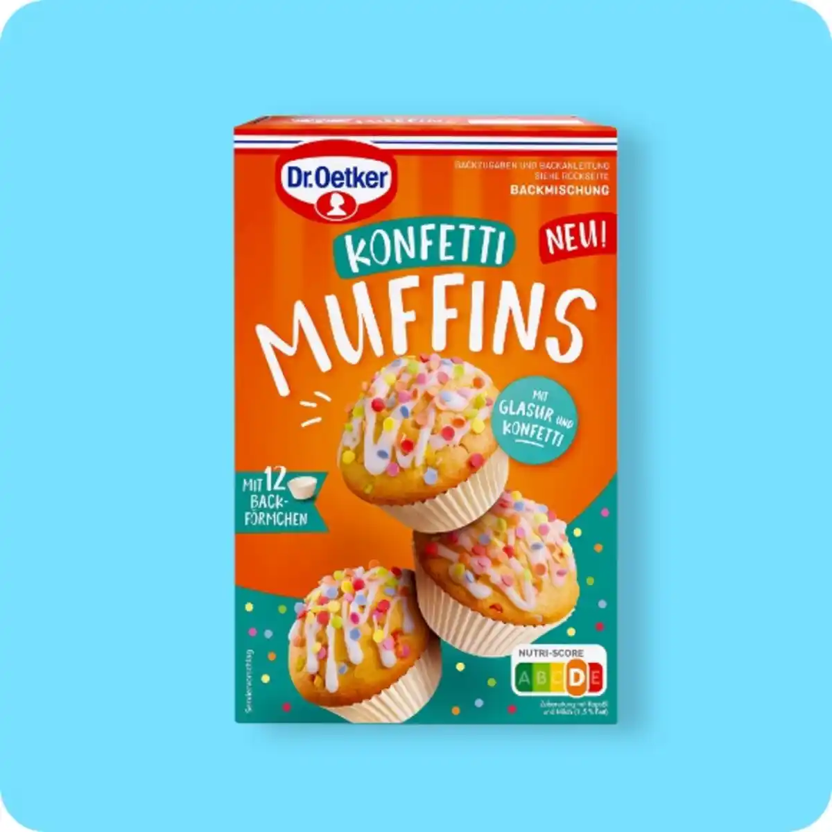 Bild 1 von DR. OETKER Backmischung, Confetti Muffins